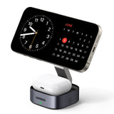 Incarcator wireless UGREEN Incarcator Wireless 2in1 W526 (35278), negru