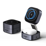 Incarcator wireless UGREEN Incarcator Wireless 2in1 W526 (35278), negru