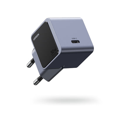Incarcator retea UGREEN Nexode S X503 (35041), Type-C, GaN, Incarcare rapida, 30W, 3A, PD3.0, QC4.0+, gri