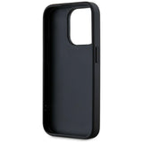 Husa pentru iPhone 15 Pro, Karl Lagerfeld Saffiano Athleisure Stripes Cord (KLHCP15LPAMSCNSP), verde