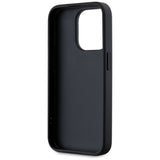 Husa pentru iPhone 15 Pro Max, Karl Lagerfeld Saffiano Athleisure Stripes Cord (KLHCP15XPAMSCNSR), rosu