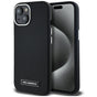 Husa pentru iPhone 15, Karl Lagerfeld Leather MagSafe (KLHMP15SPGMSRPK), negru