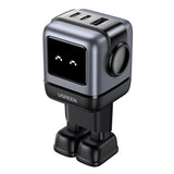 Incarcator retea UGREEN Uno RG CD361 (25685B), cu Afisaj LED, GaN, Incarcare rapida, USB, 2x Type-C, QC4.0+, 65W, 3A, negru