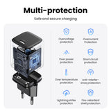 Incarcator retea UGREEN Nexode CD318 (90664), USB-C, GaN, Incarcare rapida, 20W, 3A, QC4.0+, gri