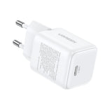 Incarcator retea UGREEN X513 (65009), USB-C, GaN, Incarcare rapida, 30W, QC4, 5V/3A, alb