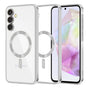 Husa pentru Samsung Galaxy A35 5G, Techsuit Lux Crystal MagSafe, argintiu