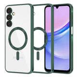 Husa pentru Samsung Galaxy A15 4G, Techsuit Lux Crystal MagSafe, albastru