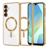 Husa pentru Samsung Galaxy A16 4G, Techsuit Lux Crystal MagSafe, argintiu