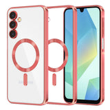 Husa pentru Samsung Galaxy A16 4G, Techsuit Lux Crystal MagSafe, argintiu