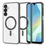 Husa pentru Samsung Galaxy A16 4G, Techsuit Lux Crystal MagSafe, argintiu