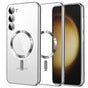 Husa pentru Samsung Galaxy S23 Plus, Techsuit Lux Crystal MagSafe, argintiu