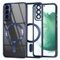 Husa pentru Samsung Galaxy S22 Plus 5G, Techsuit Lux Crystal MagSafe, albastru