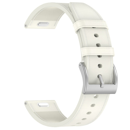 Curea pentru Garmin vivoactive 3, Techsuit Watchband 20mm (W073), alb