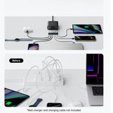 Incarcator retea Anker (A2154G11), 3x USB-A, 3x Type-C, 6in1, Incarcare rapida, Slim Design, 112W, negru