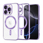 Husa pentru iPhone 16 Pro Max, Techsuit Lux Crystal MagSafe, mov