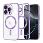 Husa pentru iPhone 16 Pro, Techsuit Lux Crystal MagSafe, mov