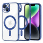 Husa pentru iPhone 14, Techsuit Lux Crystal MagSafe, albastru
