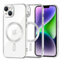 Husa pentru iPhone 14 Plus, Techsuit Lux Crystal MagSafe, argintiu