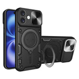 Husa pentru iPhone 16, Techsuit CamGuard Pro, albastru