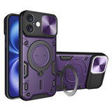 Husa pentru iPhone 16, Techsuit CamGuard Pro, albastru