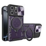 Husa pentru iPhone 16 Pro, Techsuit CamGuard Pro, albastru