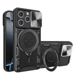 Husa pentru iPhone 16 Pro, Techsuit CamGuard Pro, albastru