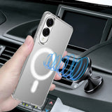 Husa pentru Samsung Galaxy S25 Edge, Techsuit MagSafe Pro, albastru