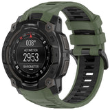 Curea pentru Garmin Instinct 3 45mm, Techsuit Watchband (W077), gri