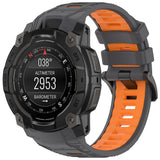 Curea pentru Garmin Instinct 3 45mm, Techsuit Watchband (W077), portocaliu