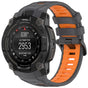 Curea pentru Garmin Instinct 3 50mm, Techsuit Watchband (W077), portocaliu