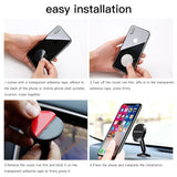Suport auto Techsuit Premium TinyGrip (S11), Strong N52 Magnets, Universal Suport magnetic, 360A° Rotatie, cu 3M Placa metalicas, negru