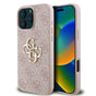 Husa pentru iPhone 16 Pro, Guess Hardcase 4G Big Logo (GUHCP16L4GMGPI), roz