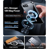 Husa pentru iPhone 16e, Torras Guardian Magnetic Series, transparenta