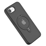 Husa pentru iPhone 16e, Torras Ostand Spin MagSafe Series, negru