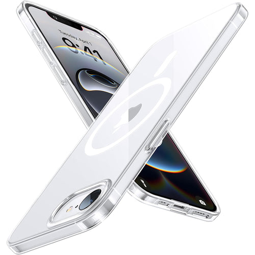Husa pentru iPhone 16e, Torras OriginFit-Mag Series, transparenta