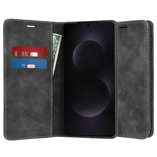 Husa pentru Samsung Galaxy S25 Edge, Techsuit Confy Cover, negru