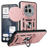 Husa pentru Nothing Phone (3a) Pro, Techsuit CamShield Series, roz