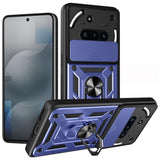 Husa pentru Nothing Phone (3a), Techsuit CamShield Series, albastru