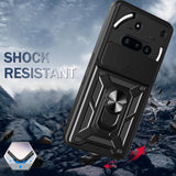 Husa pentru Nothing Phone (3a), Techsuit CamShield Series, albastru