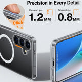 Husa pentru Samsung Galaxy S25 Plus, Torras Pstand MagSafe, transparenta