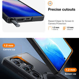 Husa pentru Samsung Galaxy S25 Ultra, Torras Ostand Spin MagSafe Series, negru