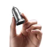 Incarcator auto UGREEN CD130 (40858), Incarcare rapida, Type-C, USB, 30W, 5V/3A, PD3.0, negru