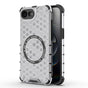 Husa pentru iPhone 16e, Techsuit HoneyComb Shield MagSafe, alb