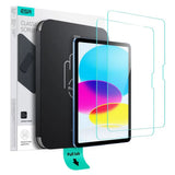 Folie de protectie pentru iPad 10 (2022) 10.9, ESR Tempered Glass Screen Protector UltraFit Tray (2 pack)