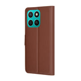 Husa pentru Honor X8c, Techsuit Leather Folio, maro