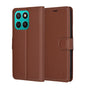 Husa pentru Honor X8c, Techsuit Leather Folio, maro