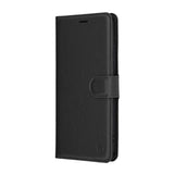 Husa pentru Honor X8c, Techsuit Leather Folio, maro