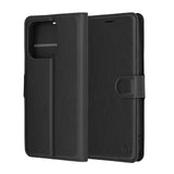 Husa pentru Honor X8c, Techsuit Leather Folio, maro