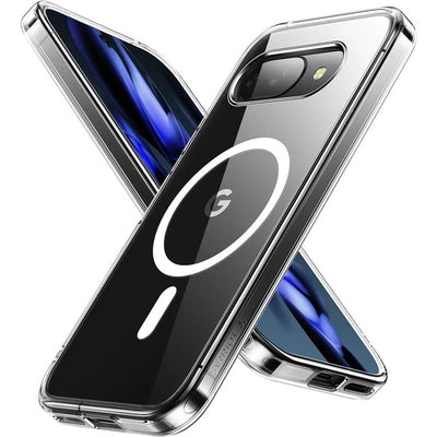 Husa pentru Google Pixel 9a, Torras Diamond MagSafe Series, transparenta