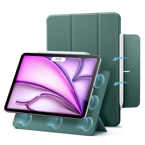 Husa tableta pentru iPad Pro 12.9 2021, ESR Rebound Magnetic, verde